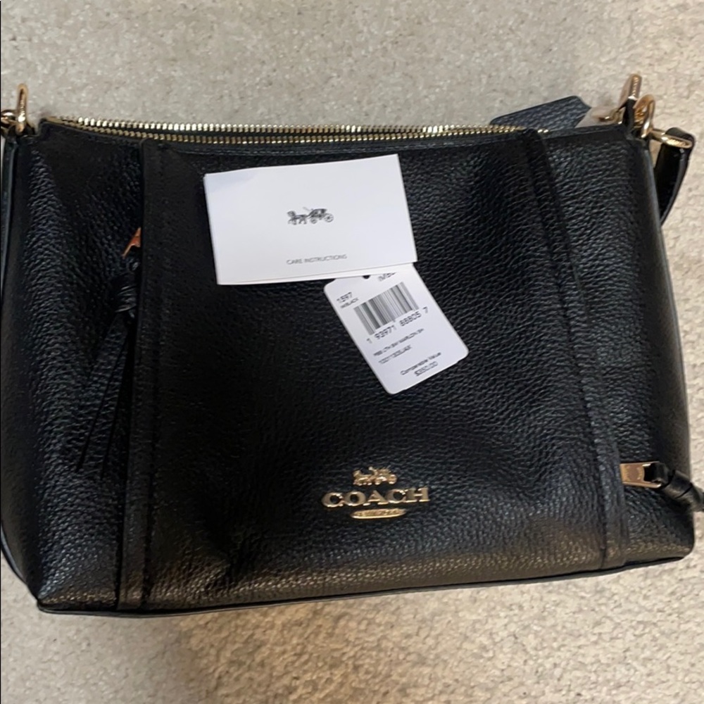 Coach black purse- NEW